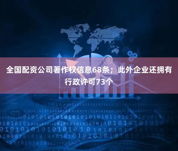 全国配资公司著作权信息68条；此外企业还拥有行政许可73个